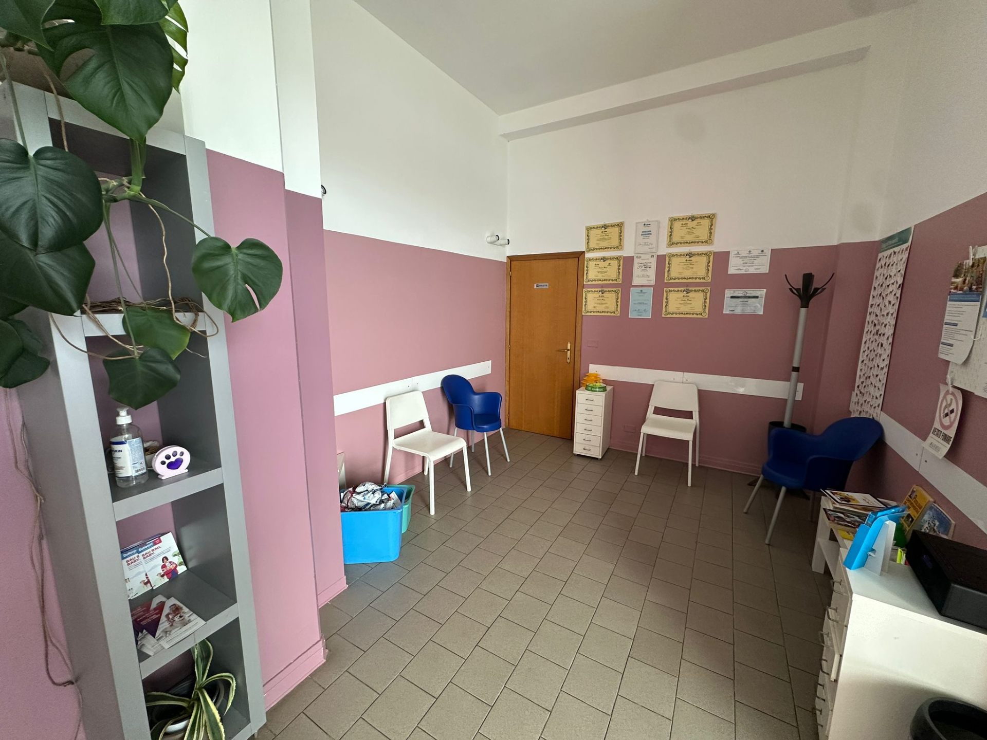 Sala d'attesa dell'ambulatorio